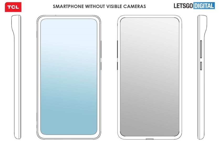 tcl movil camara oculta