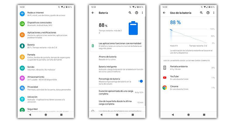 uso bateria android