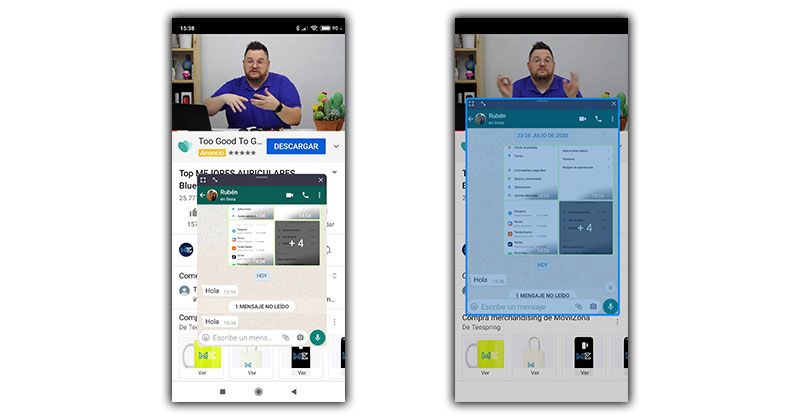 whatsapp flotante xiaomi respuestas rápidas