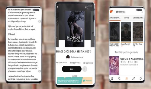 Aplicación Wattpad