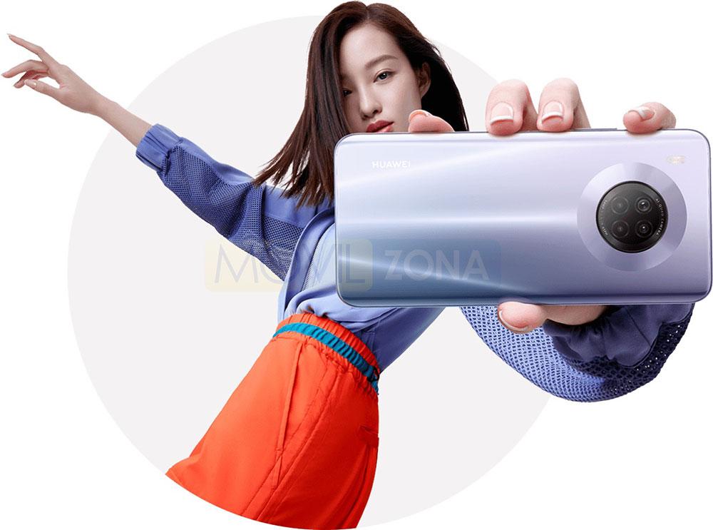 Huawei Y9a cámara