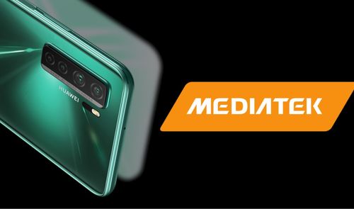 Huawei y logo Mediatek