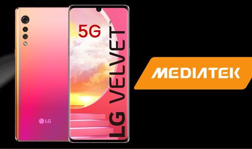 Lg Velvet y mediatek