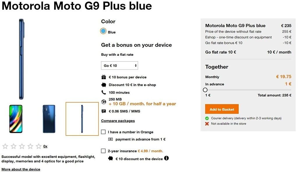 Moto G9 Plus