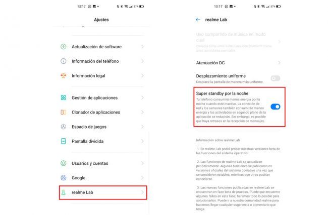 batería Realme