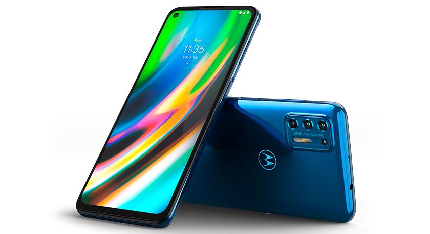 cámaras moto g9 plus