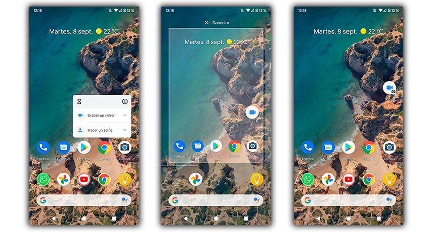 crear acceso rapido android