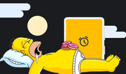 homer durmiendo android