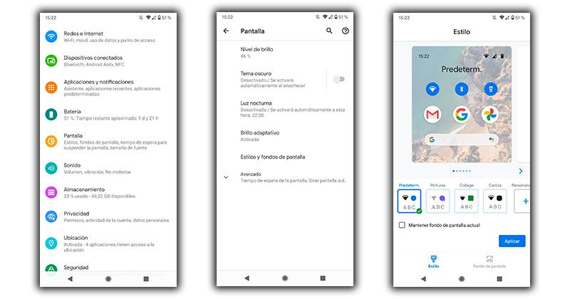 estilos android