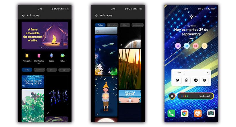 fondos de pantalla animados huawei