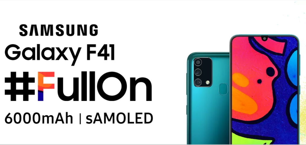 galaxy f41 en verde