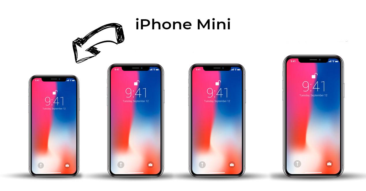 iphone 12 tamaños mini