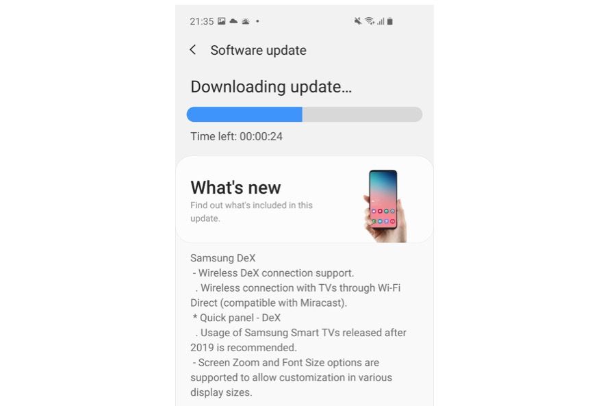 one ui 2.5 S10