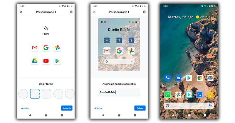 personalizar estilos android