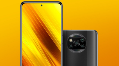 poco x3 y fondo amarillo