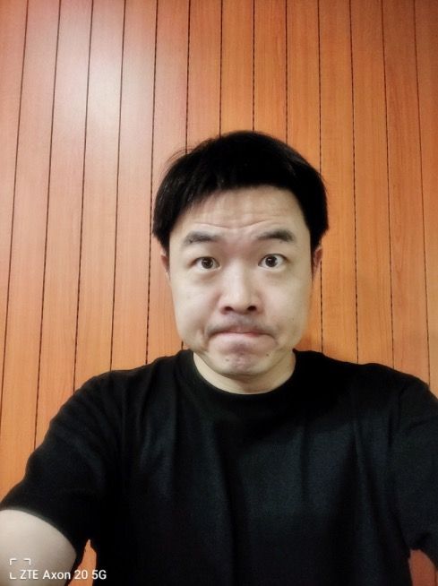 selfie zte axon 20 5g
