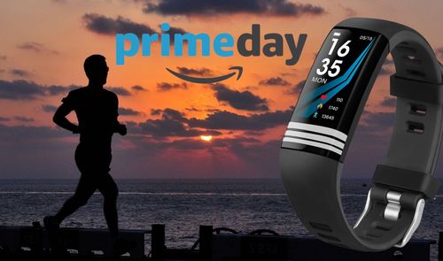 Amazon Prime Day y hombre corriendo