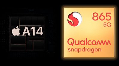 Apple A14 Snapdragon 865