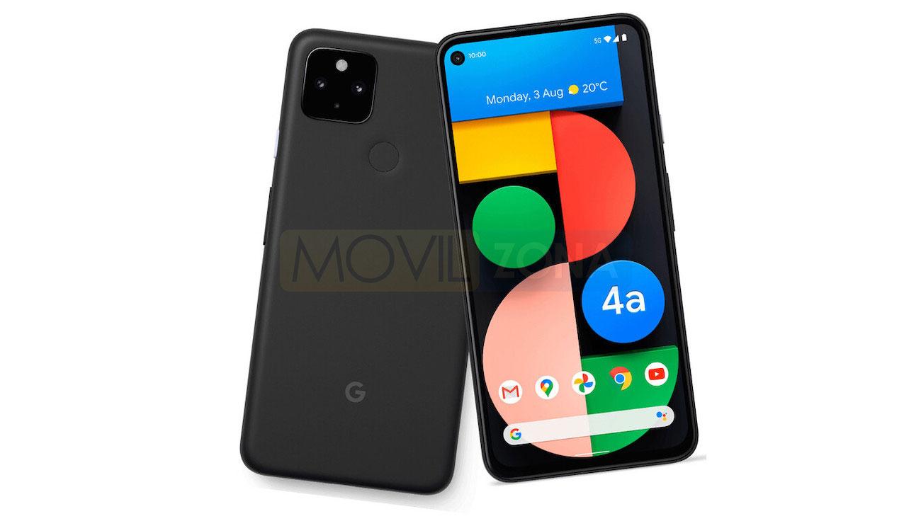 Google Pixel 4a 5G diseño