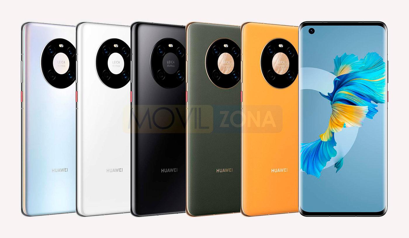 Huawei Mate 40 colores