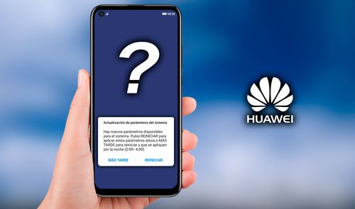 actualización parámetros sistema huawei