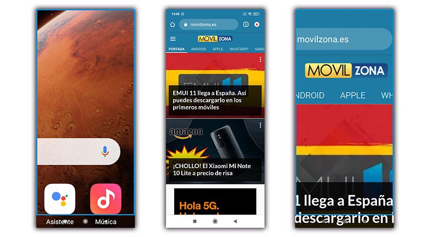 ampliar pantalla zoom xiaomi