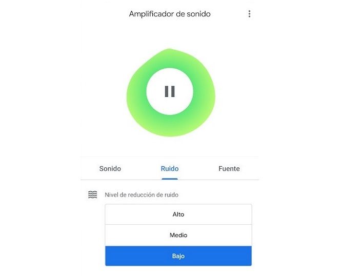 amplificador de sonido android
