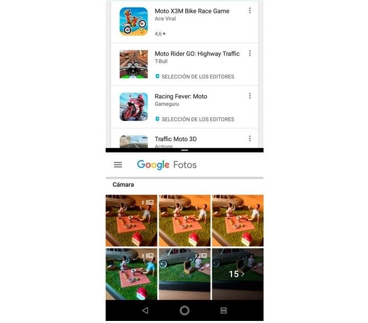 dos apps al tiempo en motorola 01