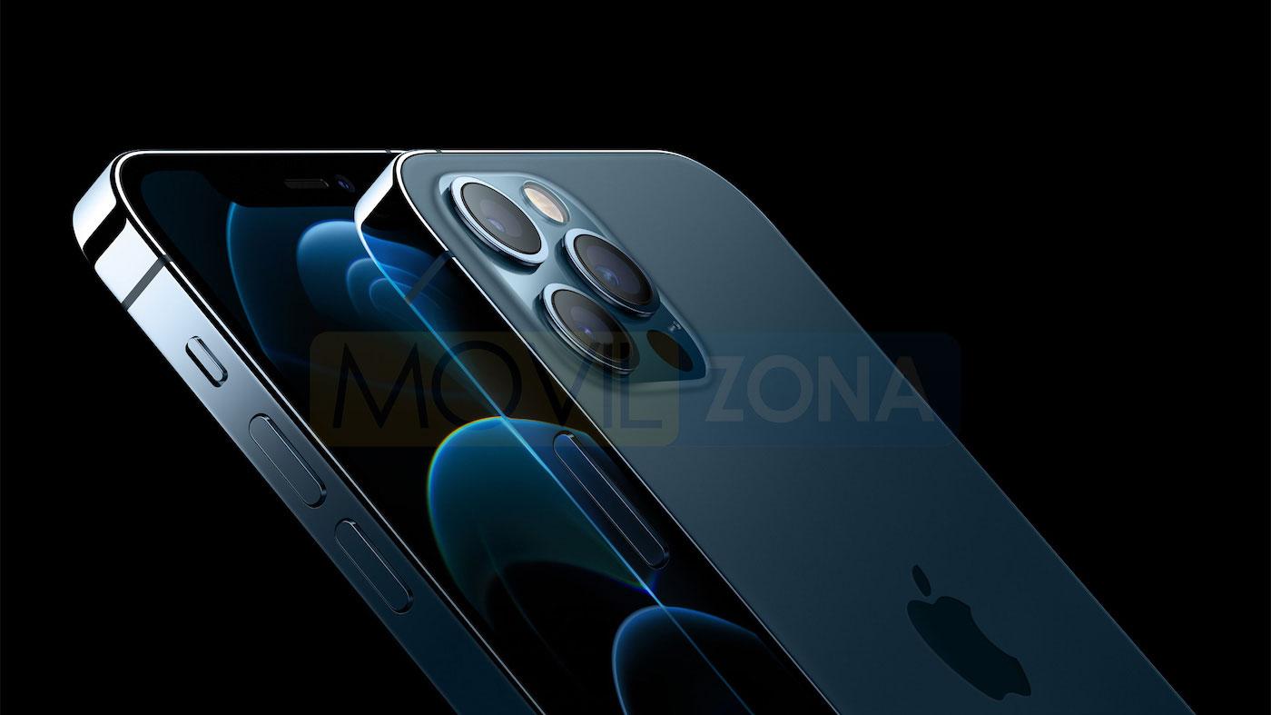 iPhone 12 Pro diseño azul