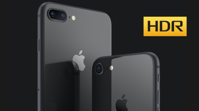 iphone 8 con hdr