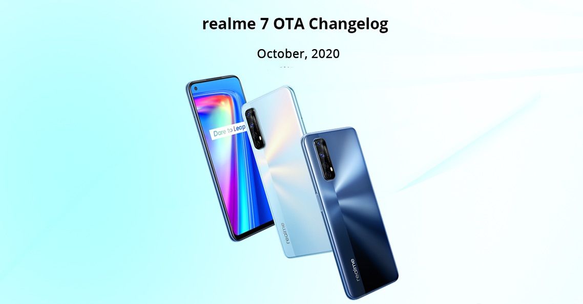 realme 7 changelog