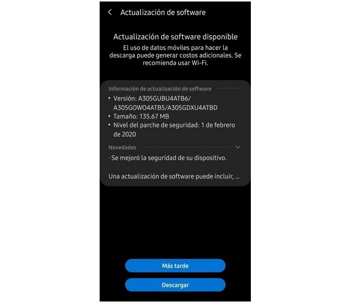 samsung parche de seguridad