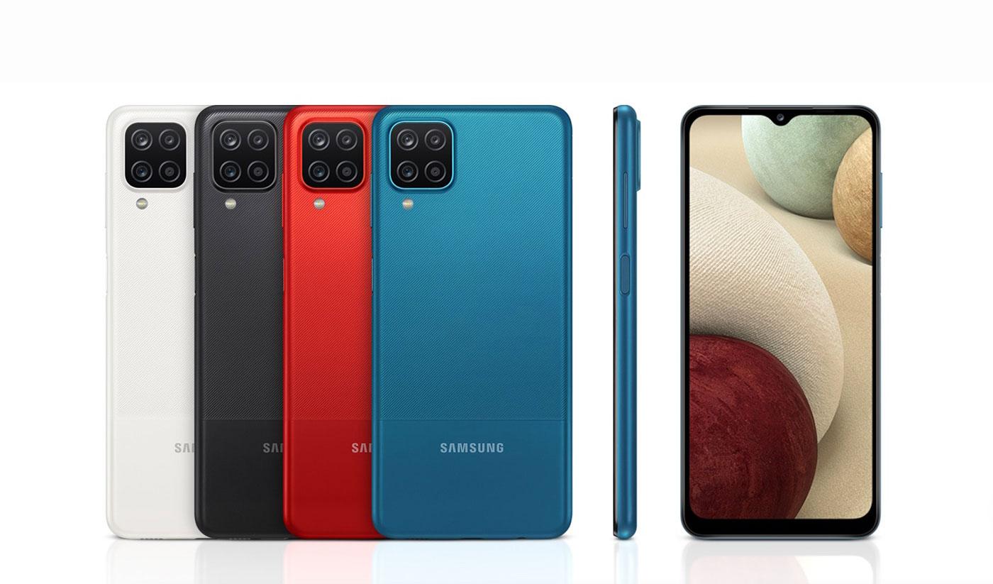 Samsung Galaxy A12 diseño