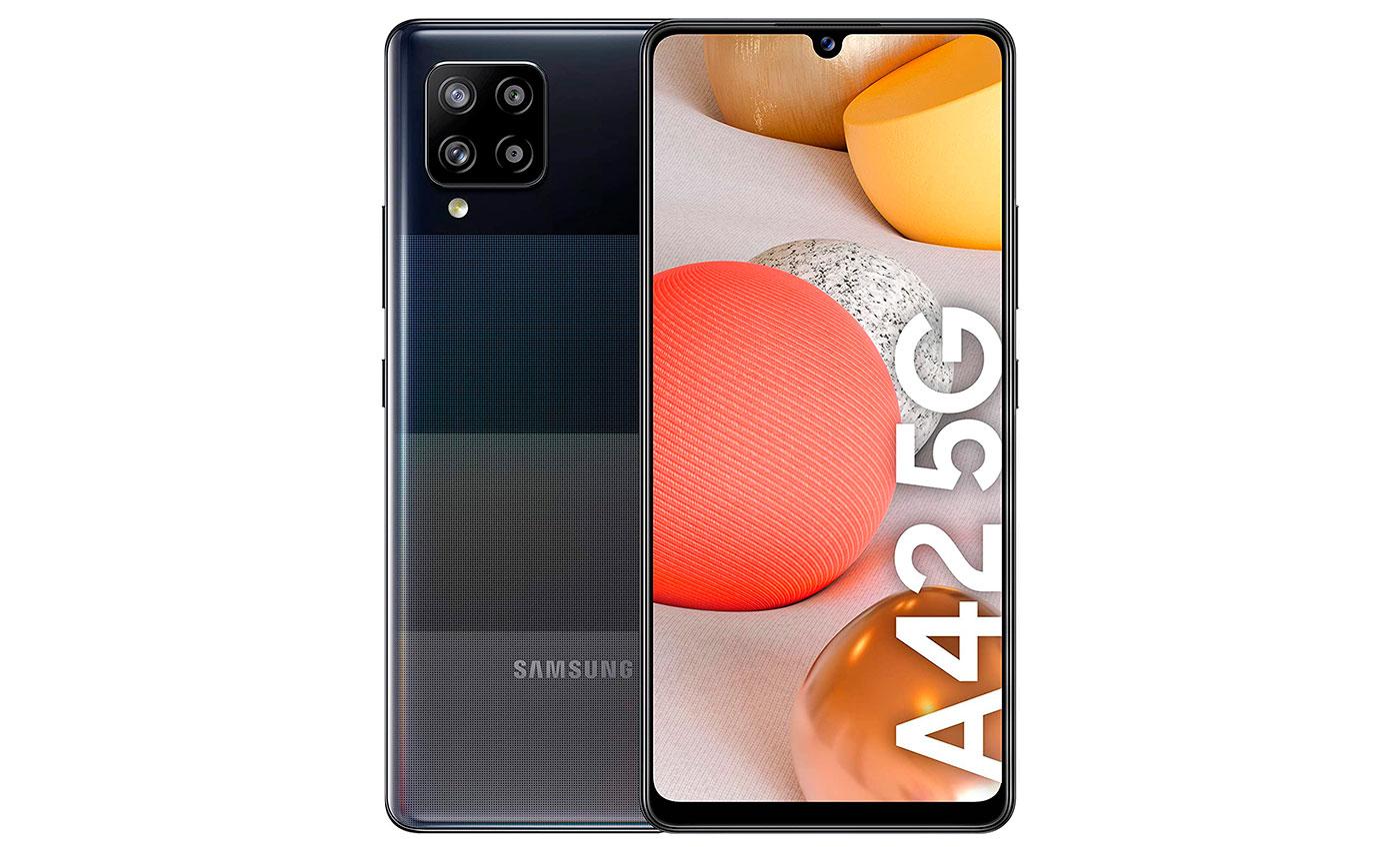 Samsung Galaxy A42 5G diseño