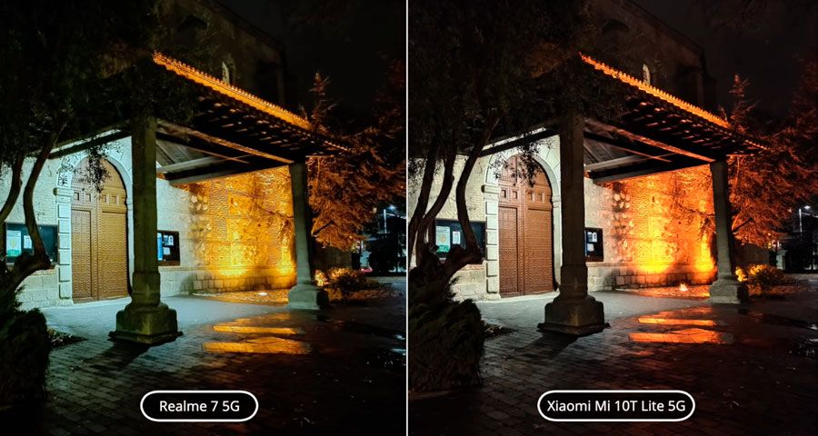 comparativa cámaras realme 7 5g xiaomi mi 10t lite