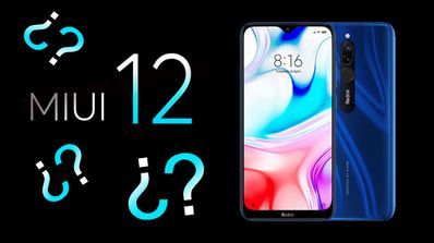 miui 12 redmi 8