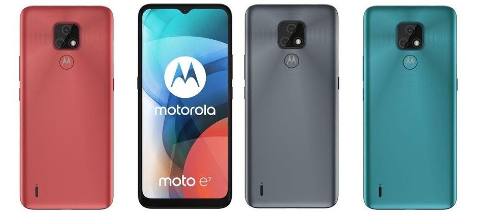 moto e7 colores