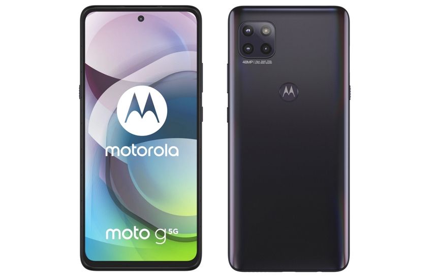 motorola moto g frontal y trasera
