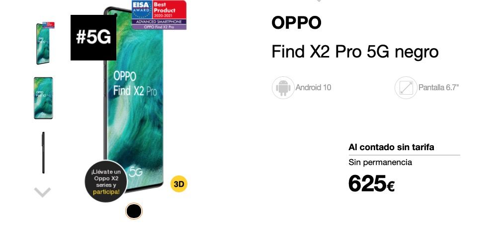 oppo find x2 pro orange