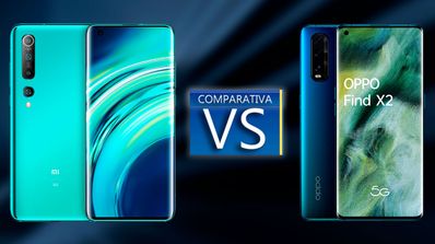xiaomi mi 10 vs oppo find x2