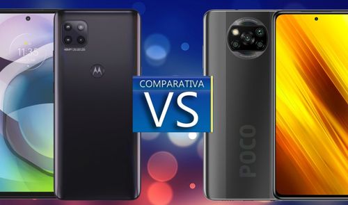 Comparativa entre el Moto G 5G y el Poco X3