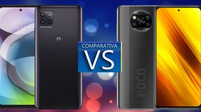 Comparativa entre el Moto G 5G y el Poco X3