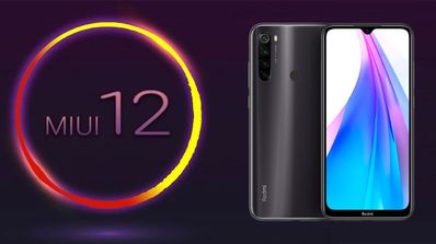 MIUI 12 Redmi Note 8 España