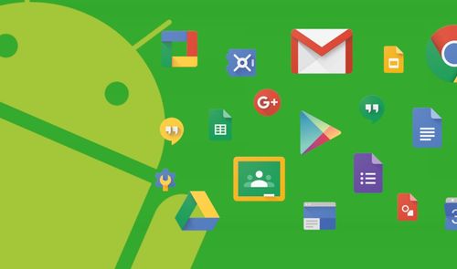 android logo y apps