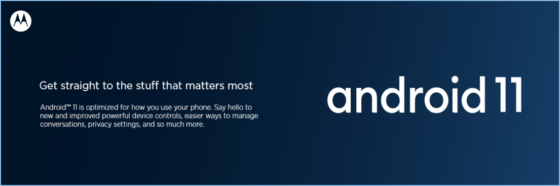 Android 11 Motorola