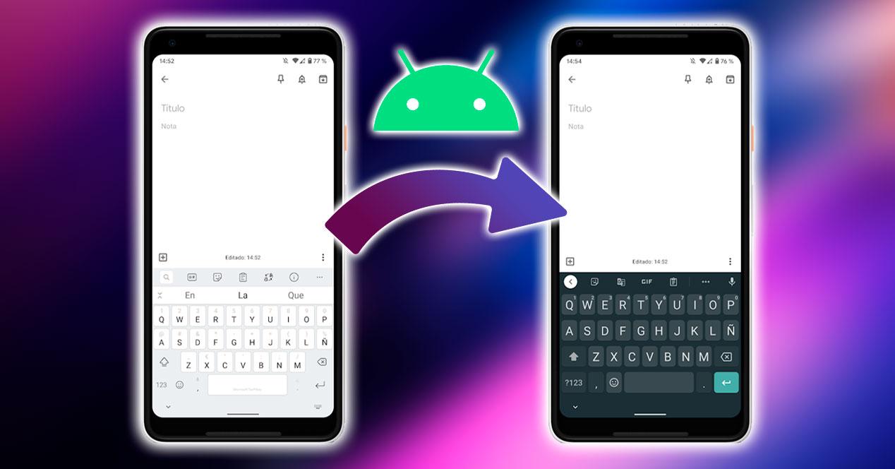 cambiar teclado android
