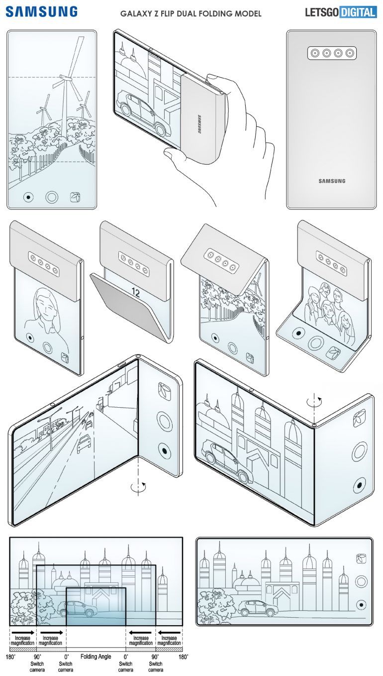 galxay z flip 2 concepto 