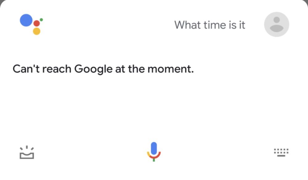 fallo google assistant