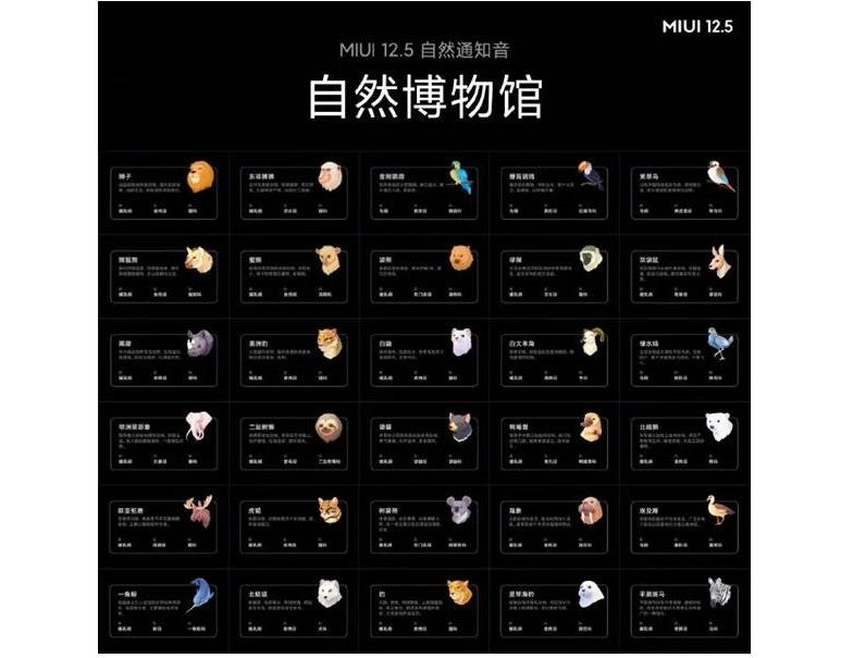 miui 12.5 sonidos