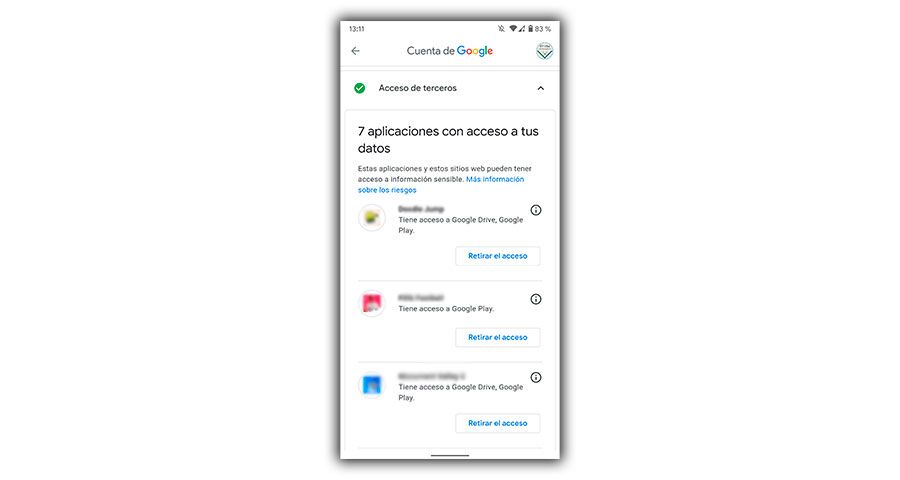 problemas seguridad datos movil android